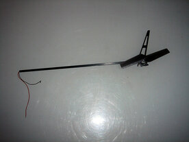 MJX F47 F647  Complete Tail unit / Complete staart set met motor 