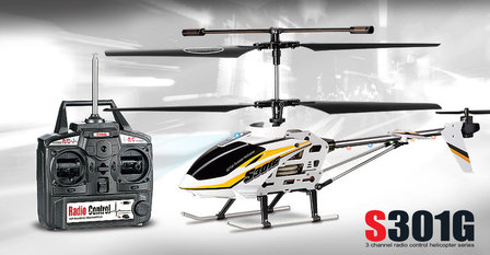 SYMA S301G 3CH R/C helicopter with GYRO