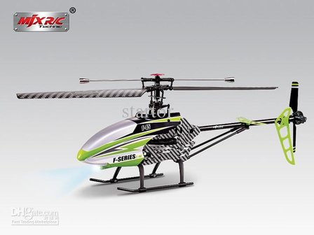 MJX-F-45 4 kanaals,singel blade 2.4GHZ  helikopter 