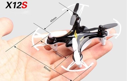 SYMA X12S Nano 2.4G 4 kanaals 6 as RC Quadcopter