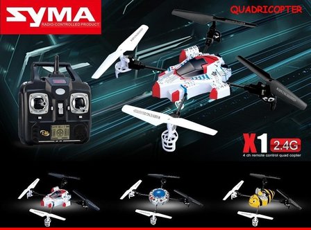 SYMA X1 2.4G RC UFO Ultra Micro Quadcopter