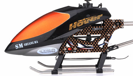 Rc Helicopter Double Horse 9100 3ch Single Blade met gyro 