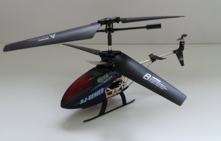 Rc helicopter met Led tekst op rotorblad je eigen tekst