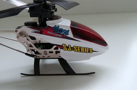 Rc helicopter met Led tekst op rotorblad je eigen tekst