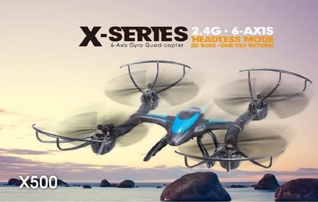 MJX X500 6-assige Gyro Headless modus &eacute;&eacute;n sleutel terug WIFI FPV