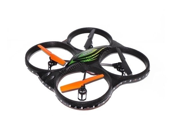 6-Axis 3D aircraft 125-V Quadcopter 2,4 Ghz met HDCamera 