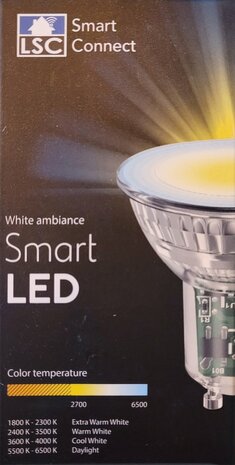LSC Smart Connect slimme ledlamp reflector GU10 345 Lumen