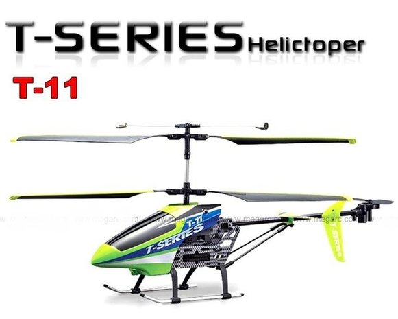 T11 Shuttle 3CH RC Helicopter met Gyro