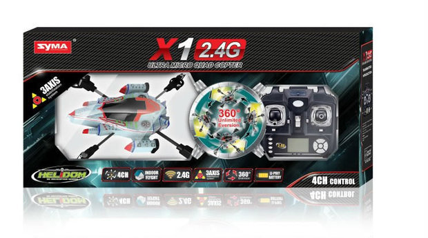 SYMA X1 2.4G RC UFO Ultra Micro Quadcopter