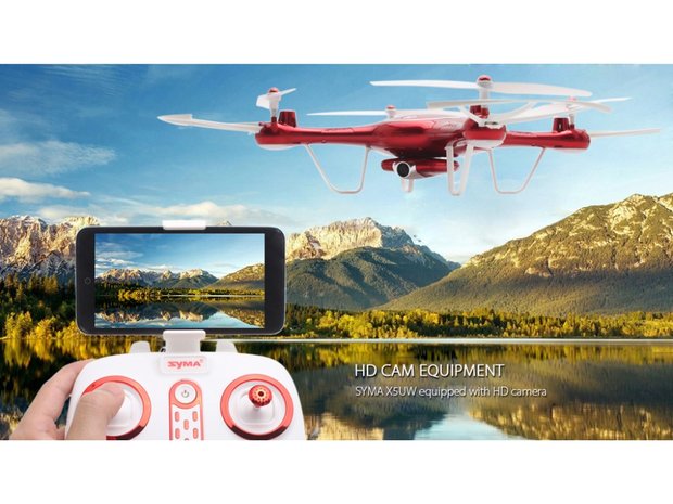 Quadcopter SYMA X5UW 720P WIFI camera FPV REAL TIME