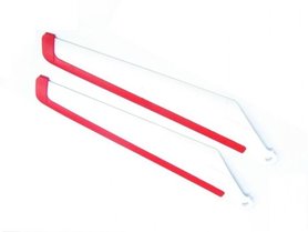 Rc Helicopter Shuttle T-634 Rotorblad B set van 2 Rood / wit