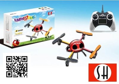 SH 6043 4ch 2.4G Quadcopter voor Beginners