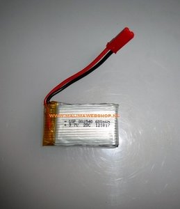 Quadcopter 998-V2 3, 7V 600mAh lipo batterij