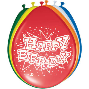 leeftijd ballonnen versiering Happy birthday