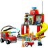 Lego City 60375 Brandweerkazerne en Brandweerwagen_
