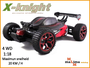 X-Knight RC Car Buggy 2.4 GHZ 20Kmph 1:18